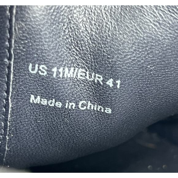 Vince Garvey Platform Convertible Sneakers Blue Suede Point Toe Women's 11M - Picture 9 of 9